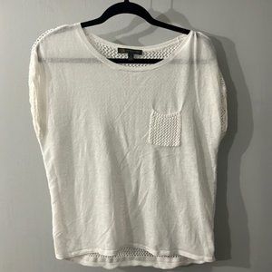 Outback red white tee see through. So pretty.